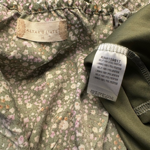 NWT Altar’d State Haisley Double Layered Romper - Picture 7 of 8